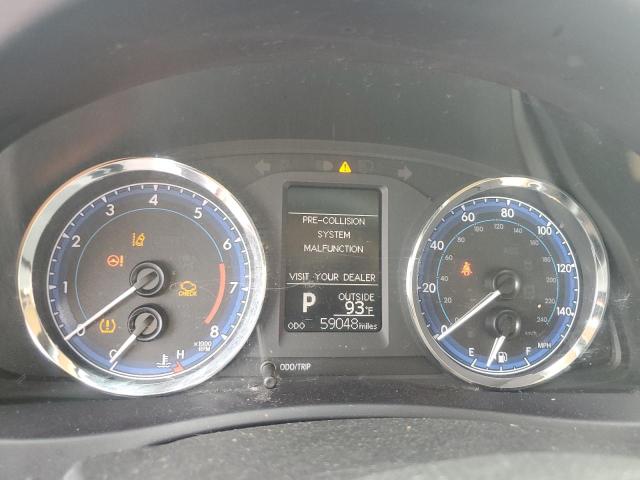 5YFBURHEXJP853613 - 2018 TOYOTA COROLLA L BLACK photo 9