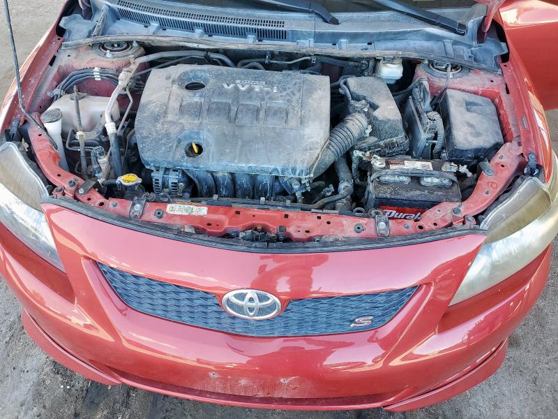 1NXBU4EE6AZ303024 - 2010 TOYT COROLLA BASE Kırmızı fotoğraf 11