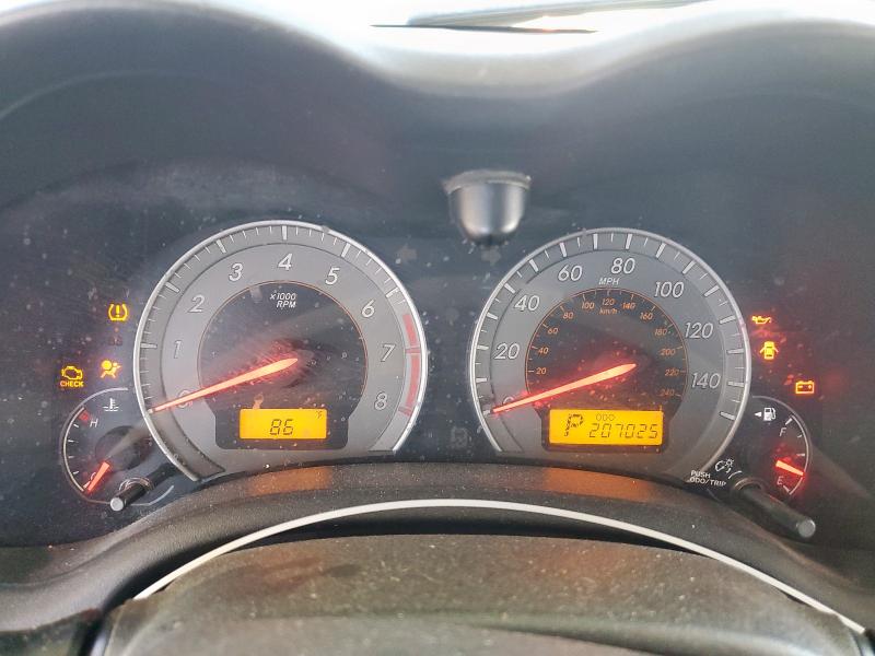 1NXBU4EE6AZ303024 - 2010 TOYT COROLLA BASE Kırmızı fotoğraf 9