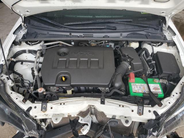 2T1BURHE2JC103235 - 2018 TOYOTA COROLLA L Blanc photo 11