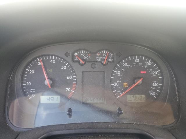 3VWSK69M81M149165 - 2001 VOLKSWAGEN JETTA GLS Ақ фото 9