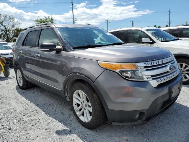 1FM5K8D84DGC93277 - 2013 FORD EXPLORER XLT Сірий фото 4