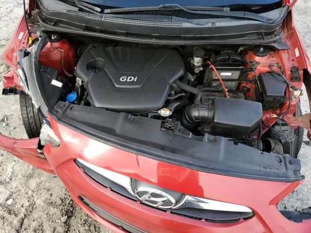 KMHCU5AE1DU071081 - 2013 HYUNDAI ACCENT GLS 红色 照片 11