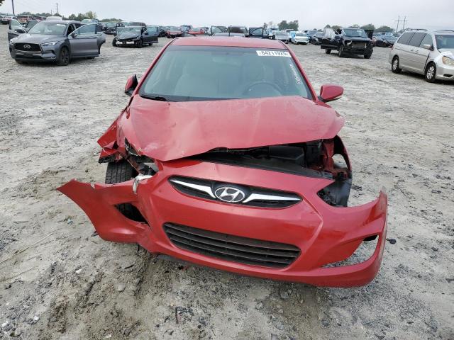 KMHCU5AE1DU071081 - 2013 HYUNDAI ACCENT GLS 红色 照片 5