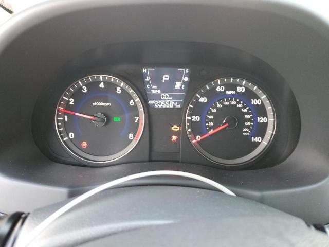 KMHCU5AE1DU071081 - 2013 HYUNDAI ACCENT GLS 红色 照片 9