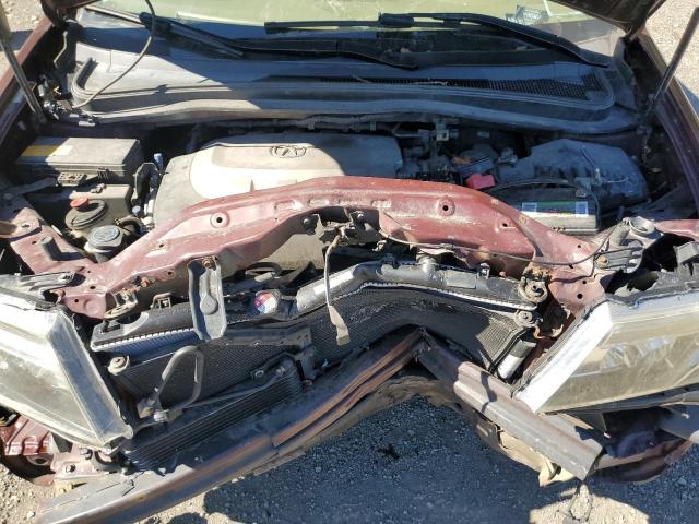 2HNYD2H36CH543350 - 2012 ACURA MDX TECHNOLOGY 栗色 照片 11
