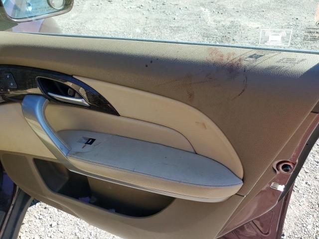 2HNYD2H36CH543350 - 2012 ACURA MDX TECHNOLOGY 栗色 照片 12