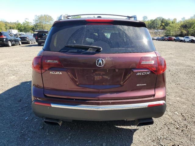 2HNYD2H36CH543350 - 2012 ACURA MDX TECHNOLOGY 栗色 照片 6