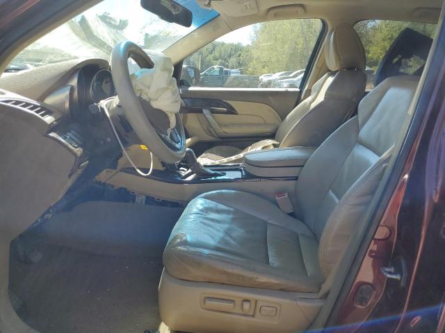 2HNYD2H36CH543350 - 2012 ACURA MDX TECHNOLOGY 栗色 照片 7