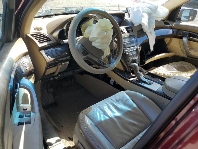 2HNYD2H36CH543350 - 2012 ACURA MDX TECHNOLOGY 栗色 照片 8