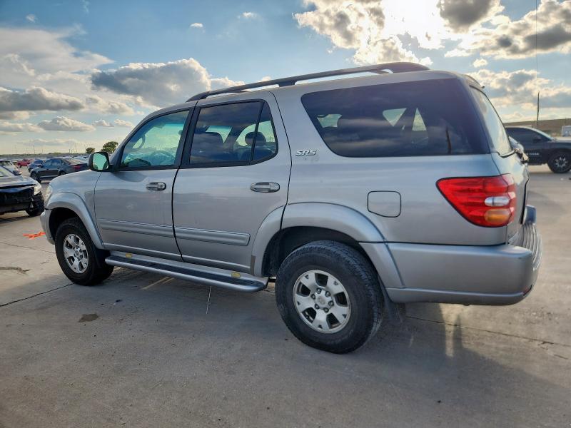 5TDZT34AX3S197957 - 2003 TOYOTA SEQUOIA SR5 Сұр фото 2