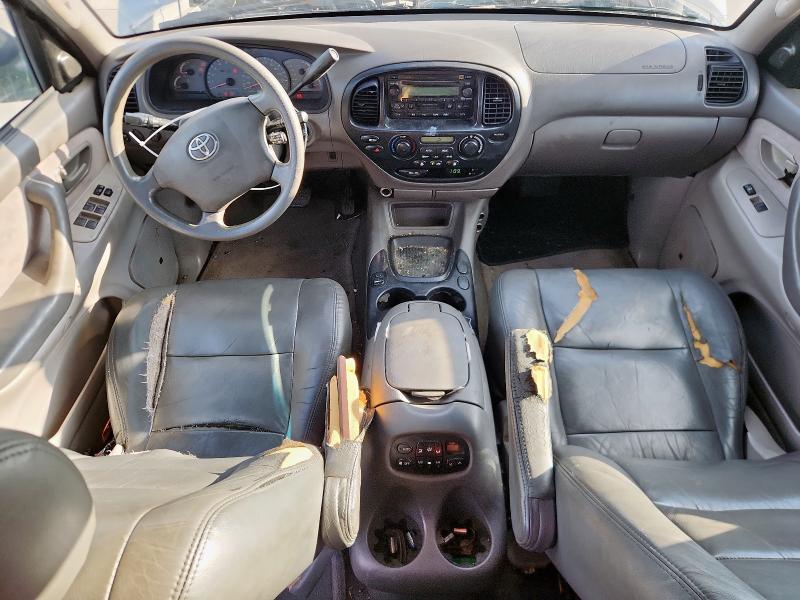 5TDZT34AX3S197957 - 2003 TOYOTA SEQUOIA SR5 Сұр фото 8