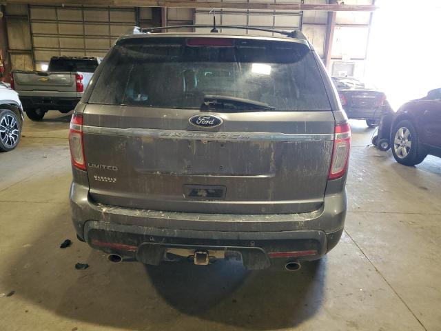 1FMHK7F81BGA91529 - 2011 FORD EXPLORER LIMITED 石墨色 照片 6