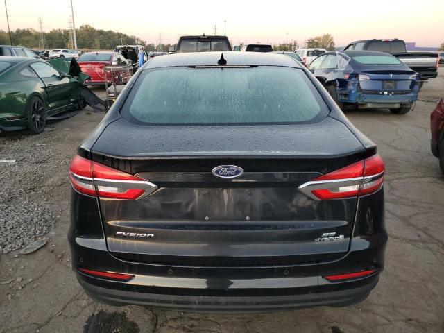 3FA6P0LU2KR197900 - 2019 FORD FUSION SE Siyah fotoğraf 6