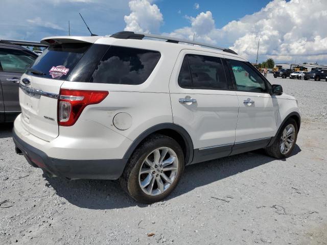 1FM5K7D85EGB07449 - 2014 FORD EXPLORER XLT WHITE photo 3