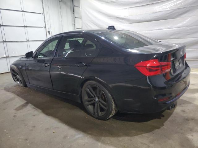 WBA8D9C51JEB34992 - 2018 BMW 330 XI BLACK photo 2