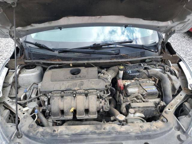 3N1AB7AP8KY429739 - 2019 NISSAN SENTRA S 银色 照片 11
