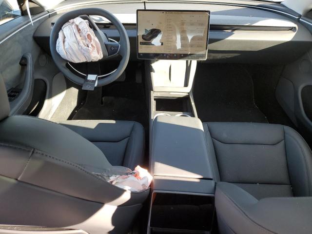 5YJ3E1EB3SF926749 - 2025 TESLA MODEL 3 رمادي صورة 8