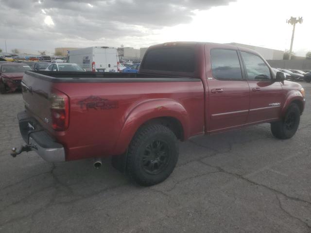 5TBET34146S520525 - 2006 TOYOTA TUNDRA DOUBLE CAB SR5 BURGUNDY photo 3