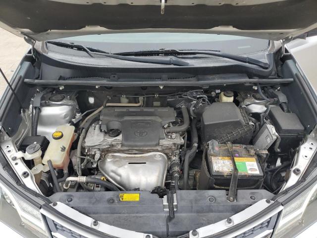 2T3WFREV2EW108687 - 2014 TOYOTA RAV4 XLE SILVER photo 11