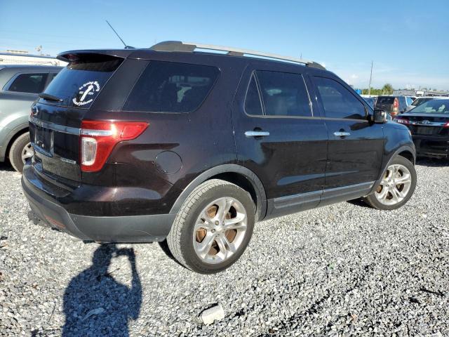 1FM5K7F81DGC30340 - 2013 FORD EXPLORER LIMITED BROWN photo 3