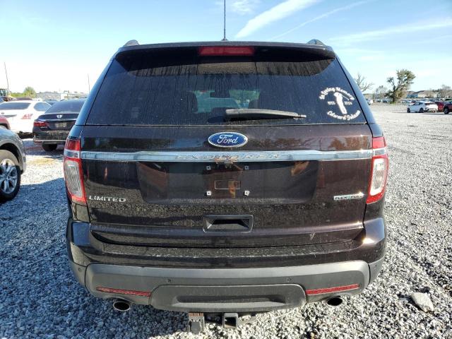 1FM5K7F81DGC30340 - 2013 FORD EXPLORER LIMITED BROWN photo 6