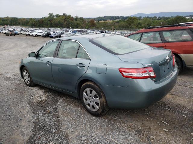 4T1BF3EK5BU660707 - 2011 TOYOTA CAMRY BASE Bleu photo 2