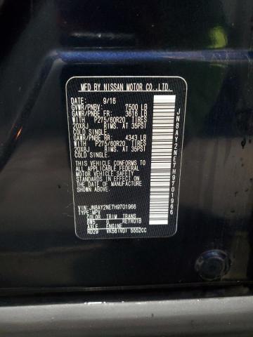 JN8AY2NE7H9701966 - 2017 NISSAN ARMADA PLATINUM 蓝色 照片 14