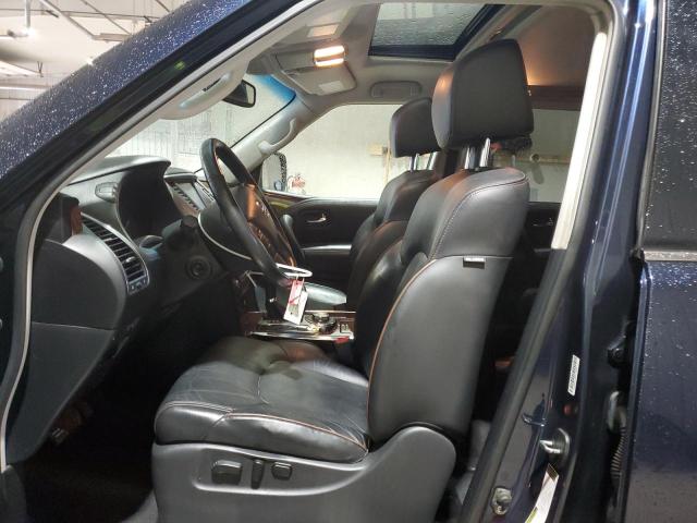 JN8AY2NE7H9701966 - 2017 NISSAN ARMADA PLATINUM 蓝色 照片 7