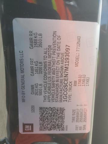 1GCGSCEN7M1193097 - 2021 CHEVROLET COLORADO LT BLACK photo 13