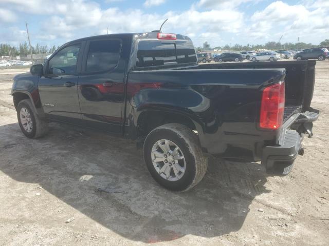1GCGSCEN7M1193097 - 2021 CHEVROLET COLORADO LT BLACK photo 2