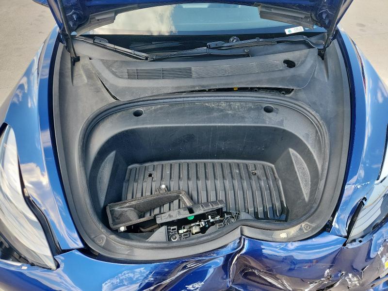5YJ3E1EA6NF111361 - 2022 TESLA MODEL 3 BLUE photo 18