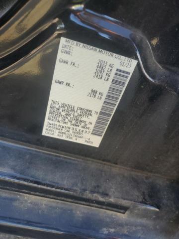 1N4BL4CW1PN353437 - 2023 NISSAN ALTIMA SR BLACK photo 12