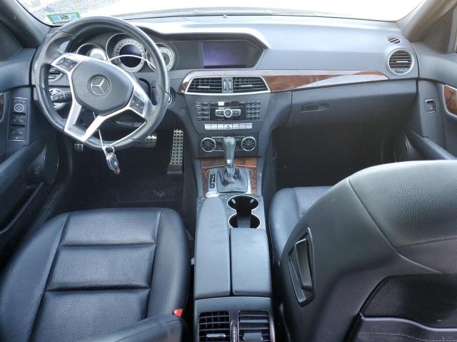 WDDGF8BB8CR198875 - 2012 MERCEDES-BENZ C 300 4MATIC SILVER photo 8
