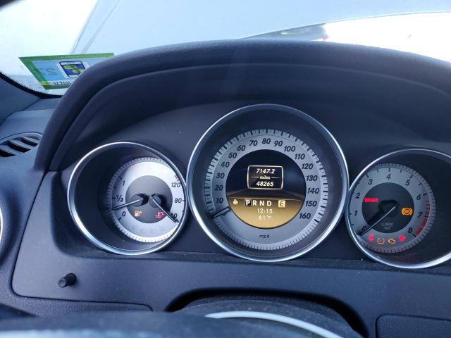 WDDGF8BB8CR198875 - 2012 MERCEDES-BENZ C 300 4MATIC SILVER photo 9