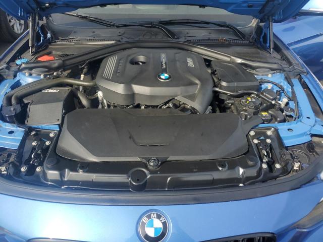 WBA8D9C37HA004826 - 2017 BMW 330 XI BLUE photo 11