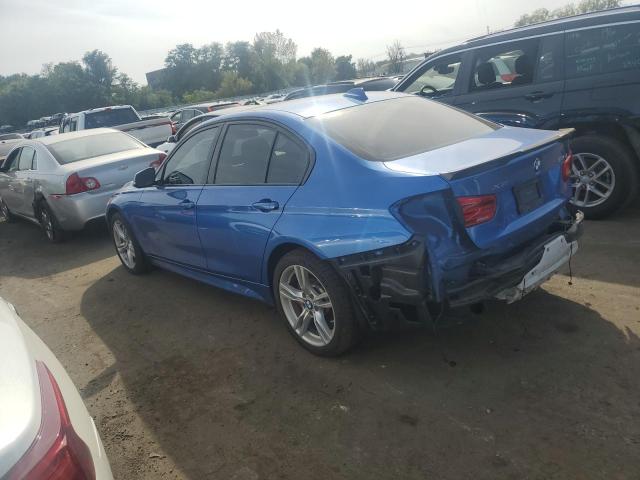 WBA8D9C37HA004826 - 2017 BMW 330 XI BLUE photo 2