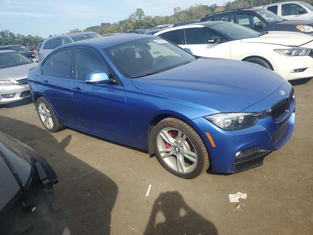 WBA8D9C37HA004826 - 2017 BMW 330 XI BLUE photo 4