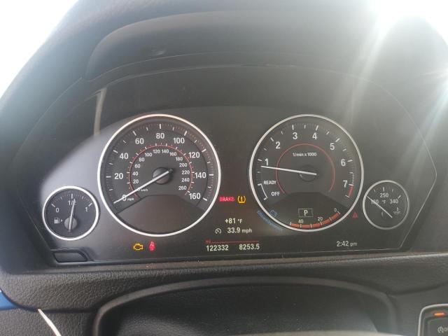 WBA8D9C37HA004826 - 2017 BMW 330 XI BLUE photo 9