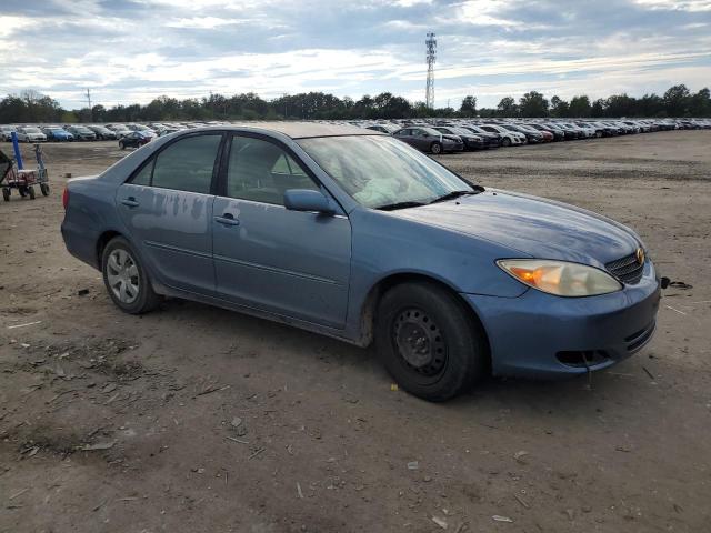 4T1BE30K23U692025 - 2003 TOYOTA CAMRY LE BLUE photo 4