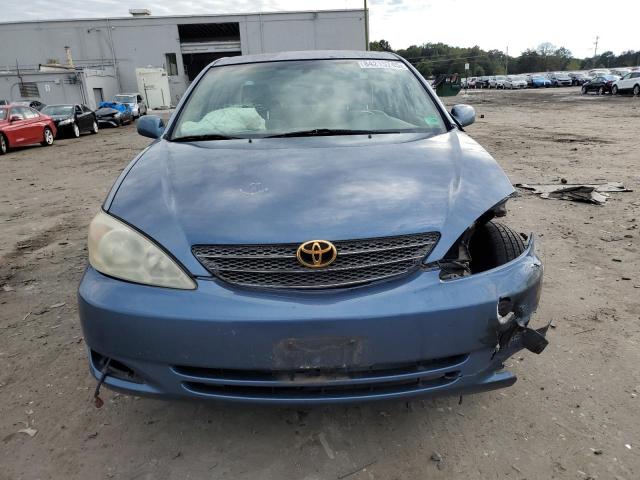 4T1BE30K23U692025 - 2003 TOYOTA CAMRY LE BLUE photo 5