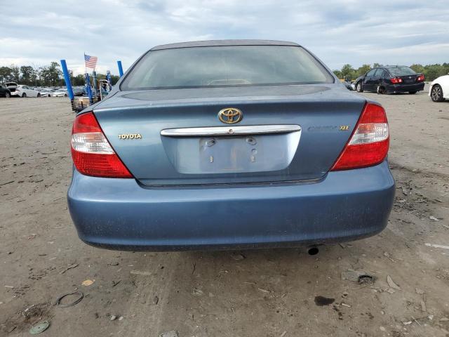 4T1BE30K23U692025 - 2003 TOYOTA CAMRY LE BLUE photo 6