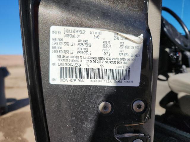 1J4GL48KX6W126594 - 2006 JEEP LIBERTY SPORT GREEN photo 13