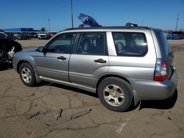 JF1SG63656H715959 - 2006 SUBARU FORESTER 2.5X Argent photo 2