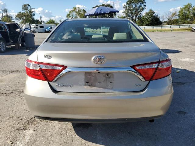 4T4BF1FK5FR460876 - 2015 TOYOTA CAMRY LE GOLD photo 6