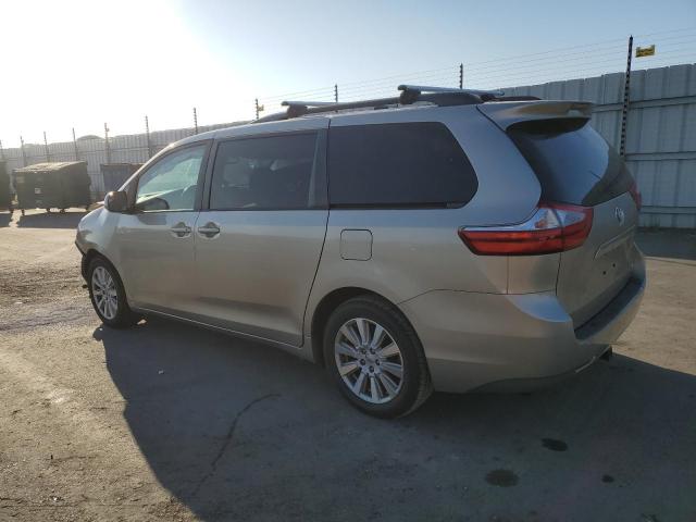 5TDJZ3DC8HS173774 - 2017 TOYOTA SIENNA LE 金色 照片 2