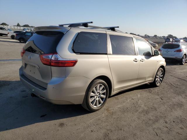 5TDJZ3DC8HS173774 - 2017 TOYOTA SIENNA LE 金色 照片 3