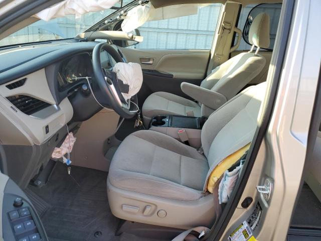 5TDJZ3DC8HS173774 - 2017 TOYOTA SIENNA LE 金色 照片 7