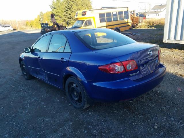 1YVFP80C945N05262 - 2004 MAZDA 6 I ლურჯი ფოტო 2