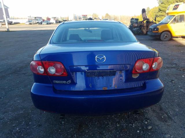 1YVFP80C945N05262 - 2004 MAZDA 6 I ლურჯი ფოტო 6